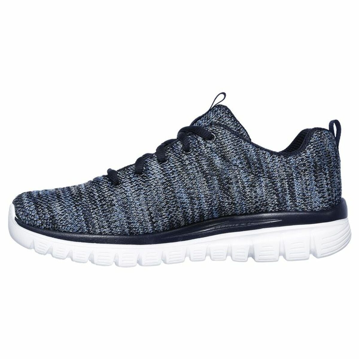 Sports Trainers for Women Skechers Graceful-Twisted Dark blue - Image 6