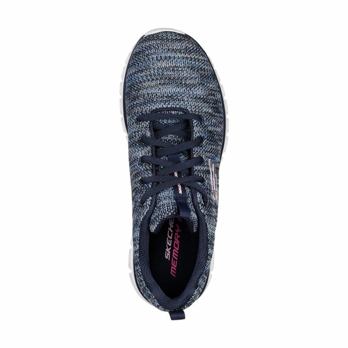 Sports Trainers for Women Skechers Graceful-Twisted Dark blue - Image 4