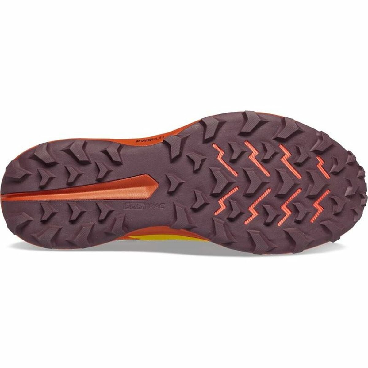 Running Shoes for Adults Saucony Saucony Peregrine 13 Yellow Orange Lady - Image 5