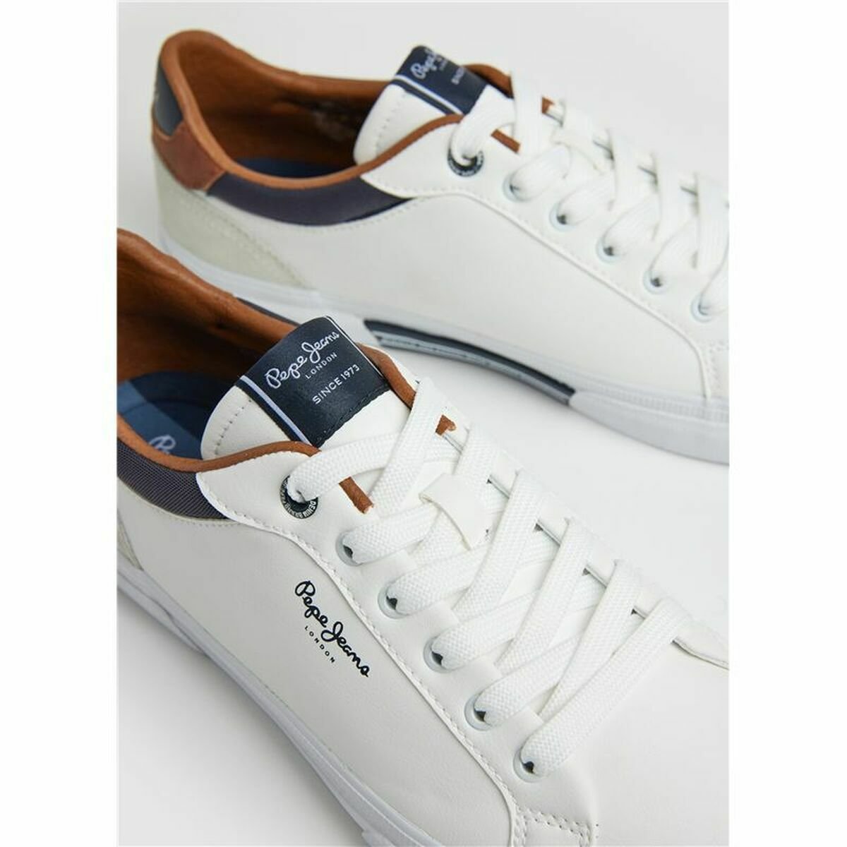 Men's Trainers Pepe Jeans Kenton Court White - Image 2