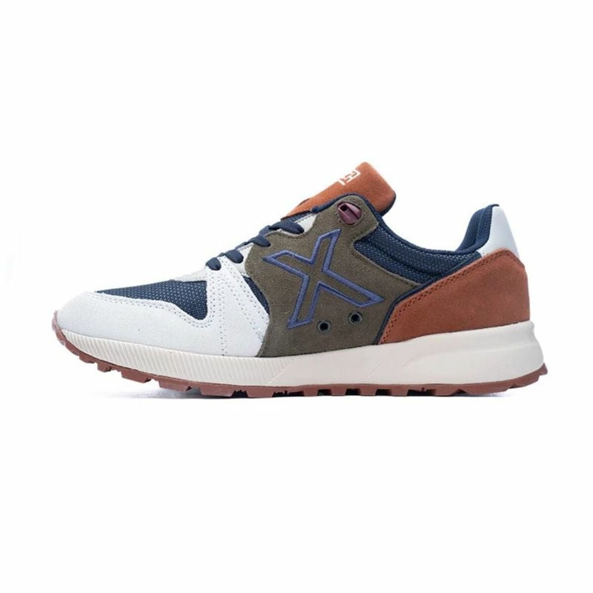 Men’s Casual Trainers Munich 10/30 White Multicolour - Image 5