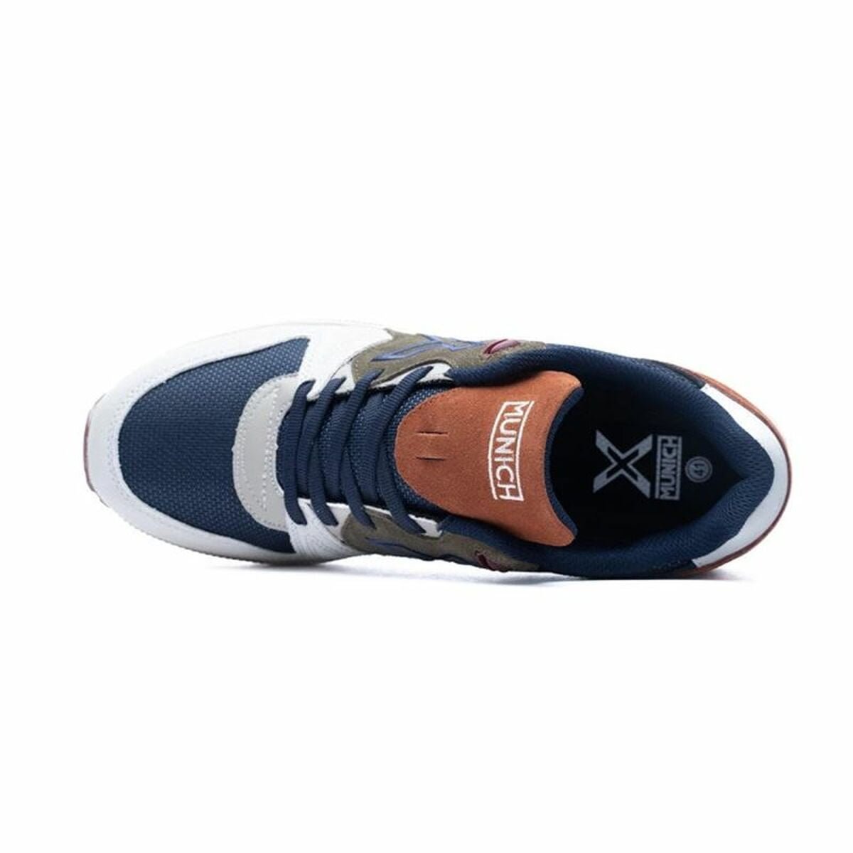 Men’s Casual Trainers Munich 10/30 White Multicolour - Image 3