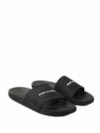 Men's Flip Flops Rip Curl Side Slide Open Toe Black