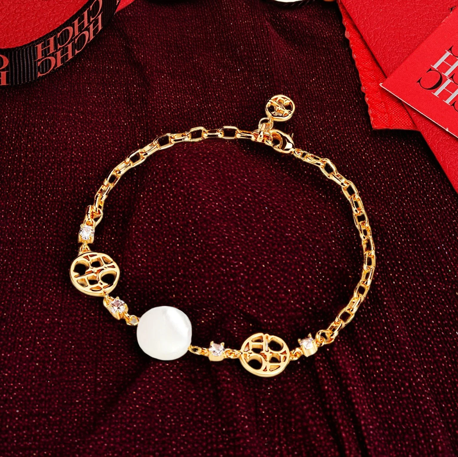 CILMI HARVILL CHHC Women's Bracelet Made Of Gemstone And Zircon Material, Exquisitely Designed With A Stylish Gift Box Packaging