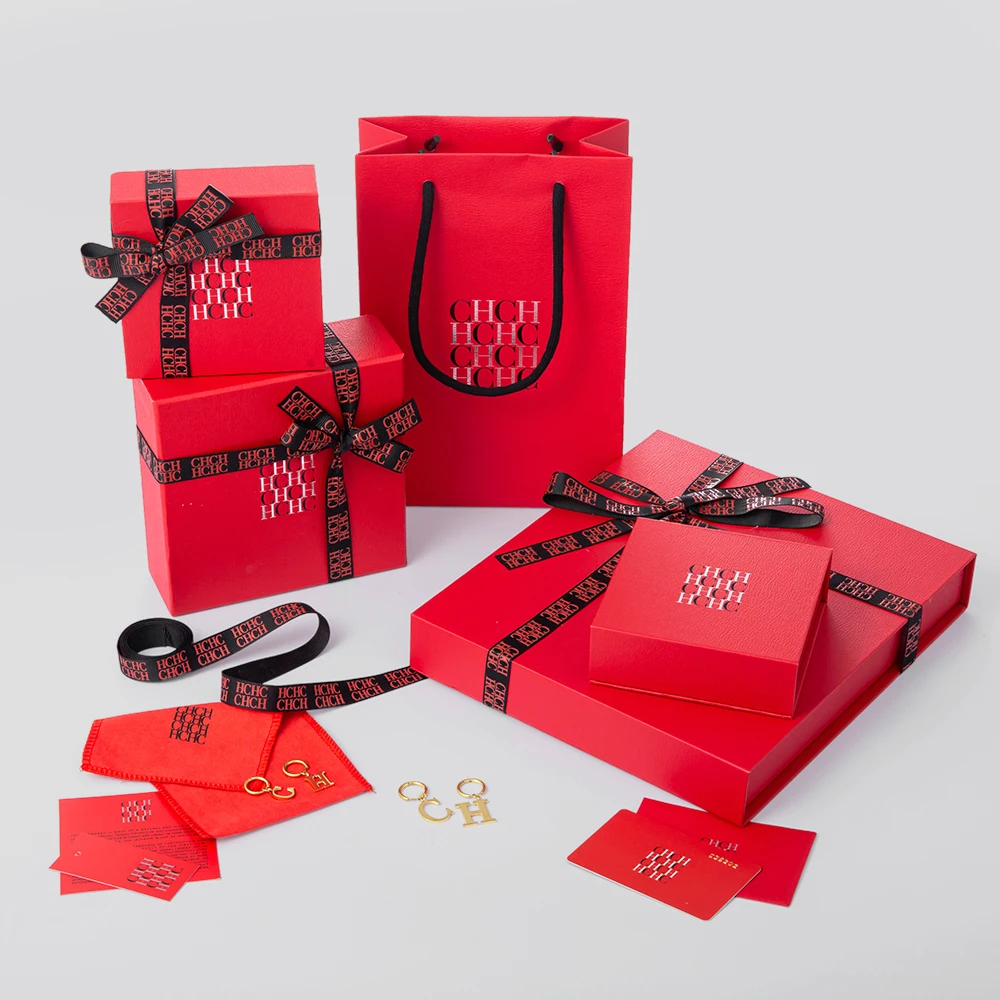 CILMI HARVILL CHHC The Packaging Of The Women's Earring Gift Box Simple Fresh Fashionable Low-key And Exquisite Christmas gift - Image 4