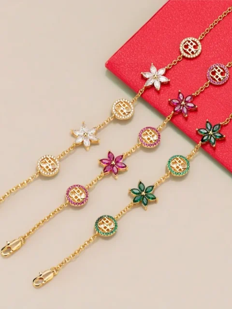 CILMI HARVILL CHHC Women's Bracelet Made Of Gemstone And Zircon Material, Exquisitely Designed With A Stylish Gift Box Packaging