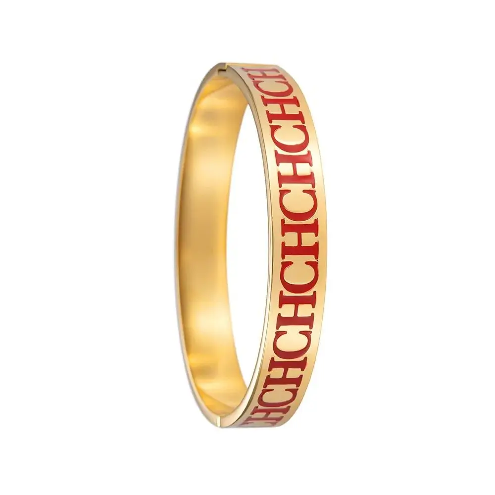 CILMI HARVILL CHHC 2024 Women's Metal Bracelet High Quality Durable Universal Size Hard Gold Plated - Image 2