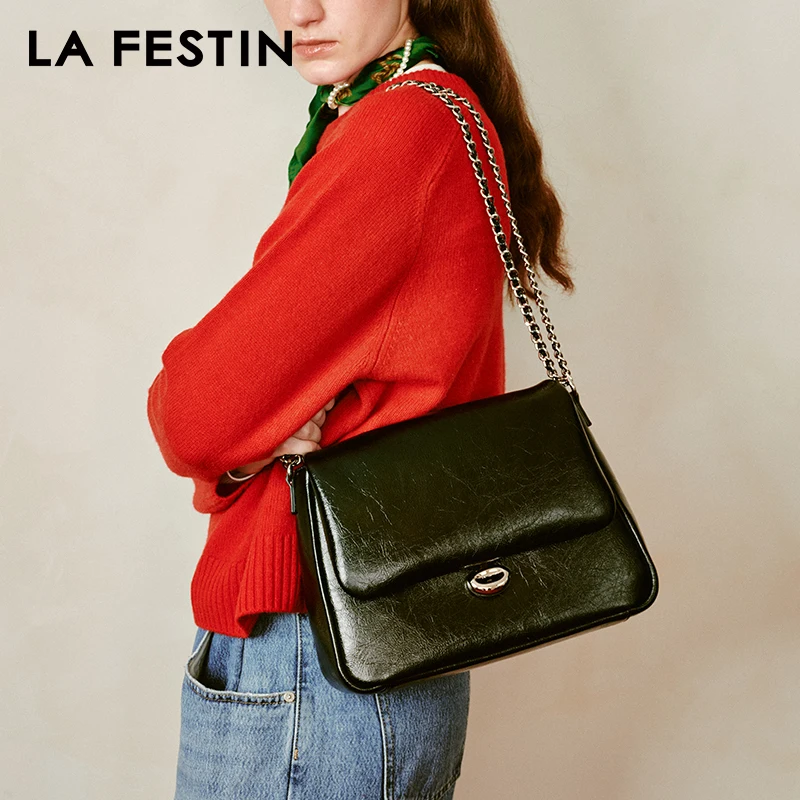 LA FESTIN Women's Bag Large-capacity Shoulder Bag Tote Bag Leather Handbag Crossbody Bag