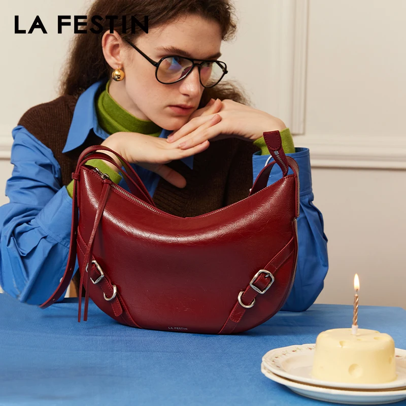 LA FESTIN Original Tote Bag Large Capacity Bags for Women Trend Style Bags Fashion Shoulder Crossbody Bag
