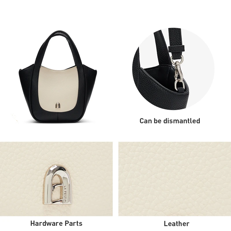LA FESTIN Original Handbag Woman Trend 2023 Leather Bag Fashion Shoulder Crossbody Bag Large Capacity New Style Bag Shopping Bag - Image 5
