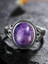 charoite-beads