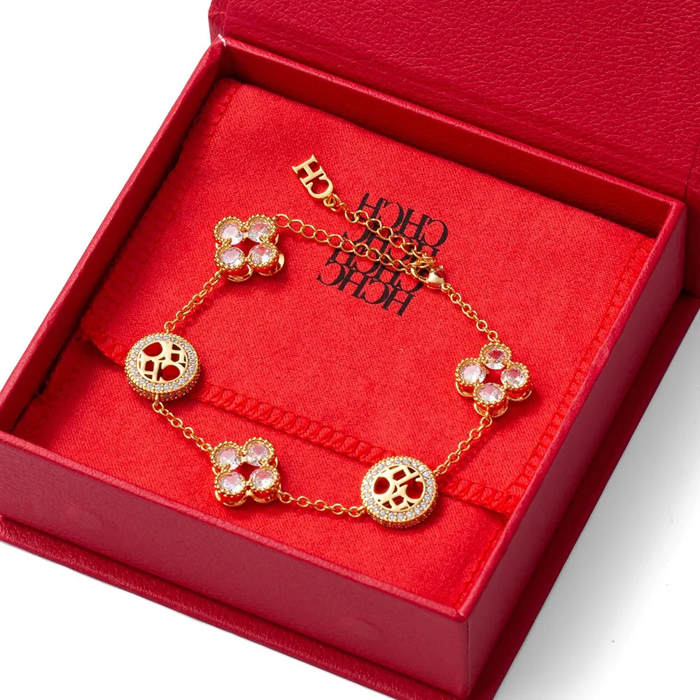 CILMI HARVILL CHHC Women's Metal Bracelet High Quality Durable Universal Size Hard Gold Plated - Image 4