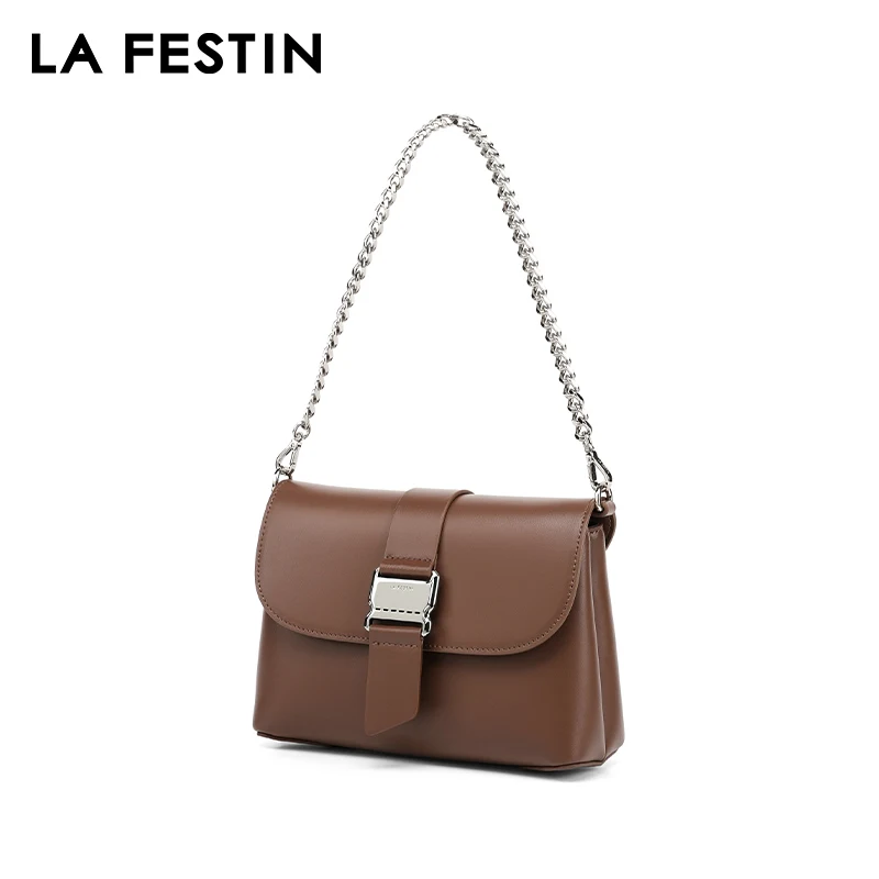 LA FESTIN Original Brand Chain Bag Women's bag Summer Shoulder Bag Bag Crossbody Bag Ladies Square Bag - Image 3