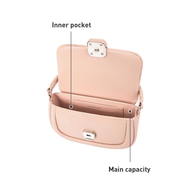 LA FESTIN New Handbags for Women Small Bag Shoulder Bag Cross Bag Female Bags Fashion Designer Leather Bags - Image 3