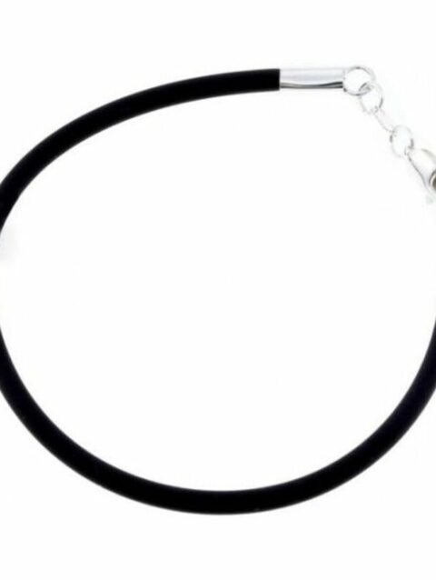 Ladies'Bracelet Cristian Lay 54778180 Black Sterling silver Silver (18 cm)