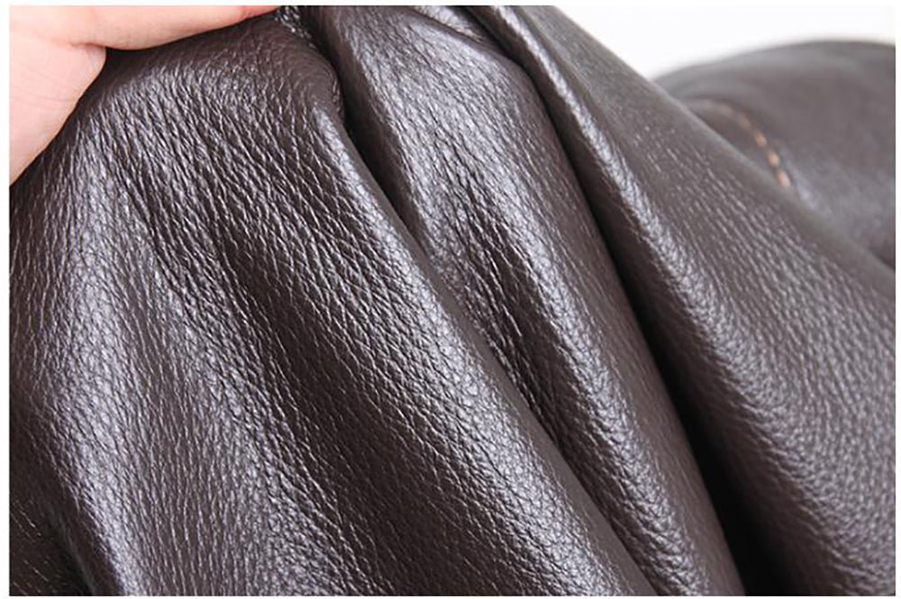 Karl Men's Bomber Leather Jacket - Image 4