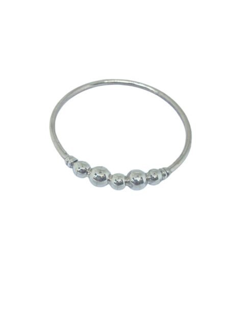 Round Beads Silver Bracelet 925 Sterling Sliver