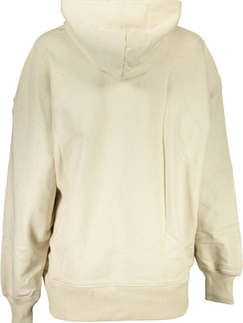 CALVIN KLEIN SWEATSHIRT WITHOUT ZIP WOMAN BEIGE