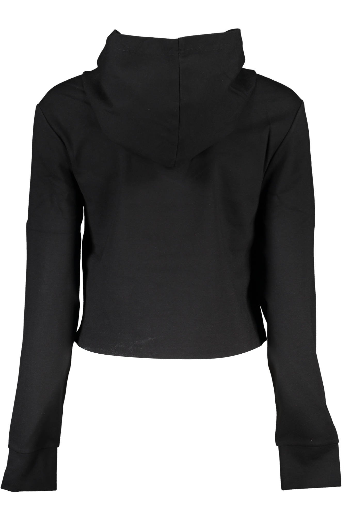 CALVIN KLEIN WOMEN'S SWEATSHIRT WITHOUT ZIP BLACK - Image 2