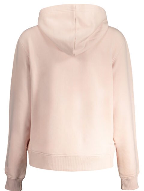 CALVIN KLEIN WOMEN'S PINK ZIPLESS SWEATSHIRT