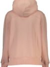 CALVIN KLEIN WOMEN'S PINK ZIPLESS SWEATSHIRT