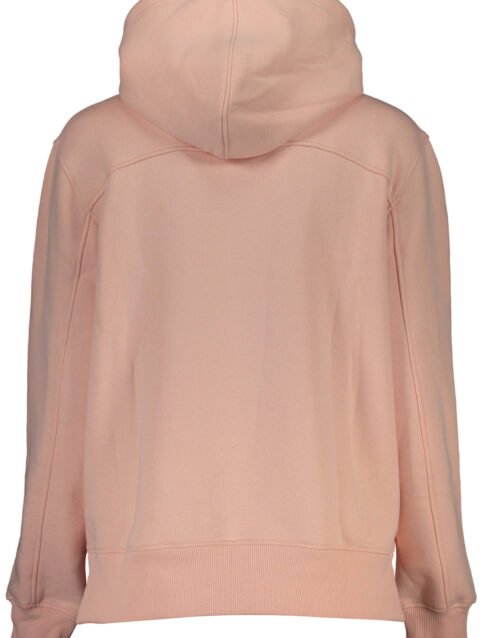 CALVIN KLEIN WOMEN'S PINK ZIPLESS SWEATSHIRT
