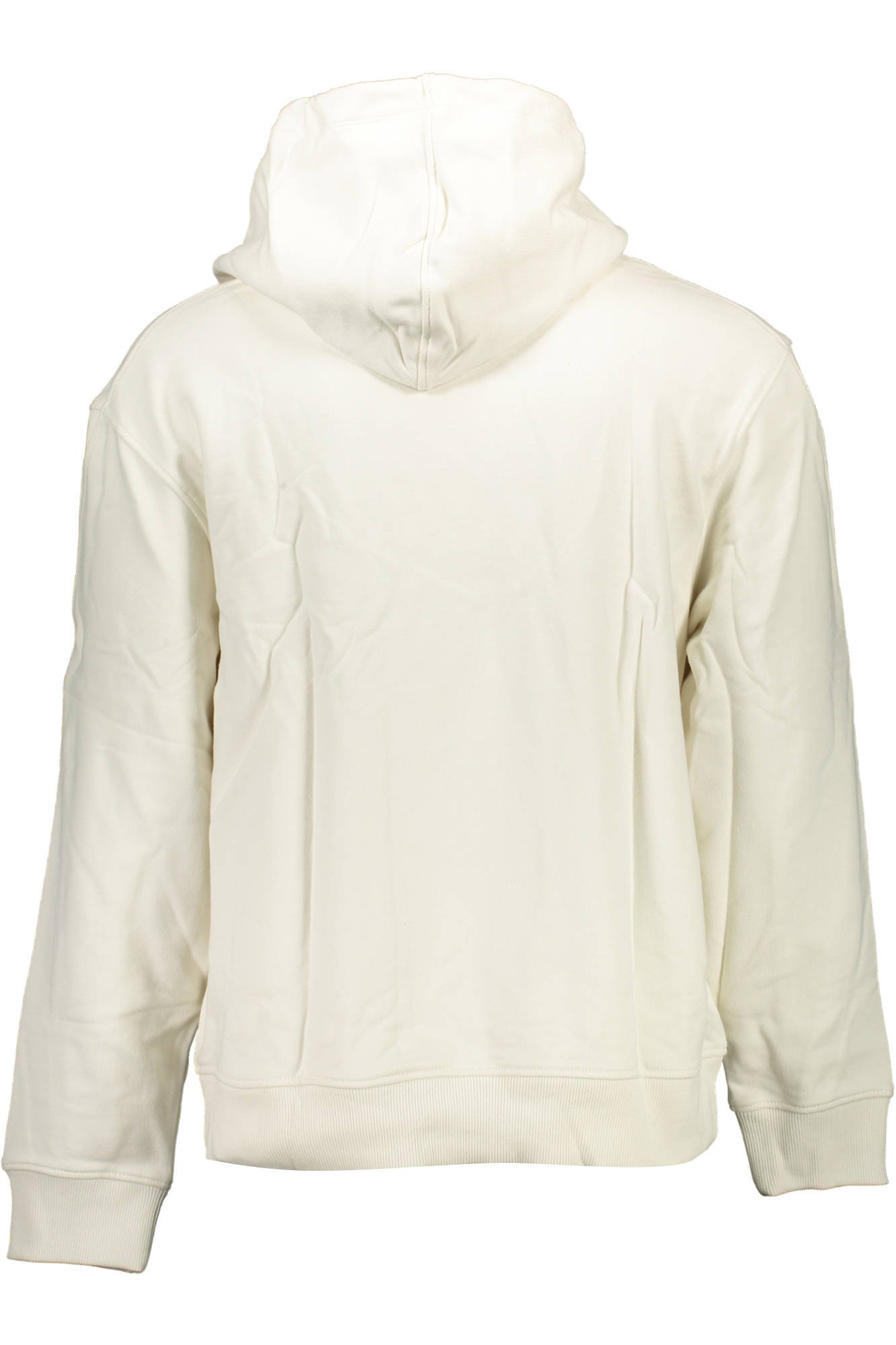 CALVIN KLEIN WHITE MEN'S SWEATSHIRT WITHOUT ZIP - Image 2
