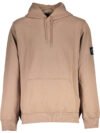CALVIN KLEIN SWEATSHIRT WITHOUT ZIP MAN BROWN
