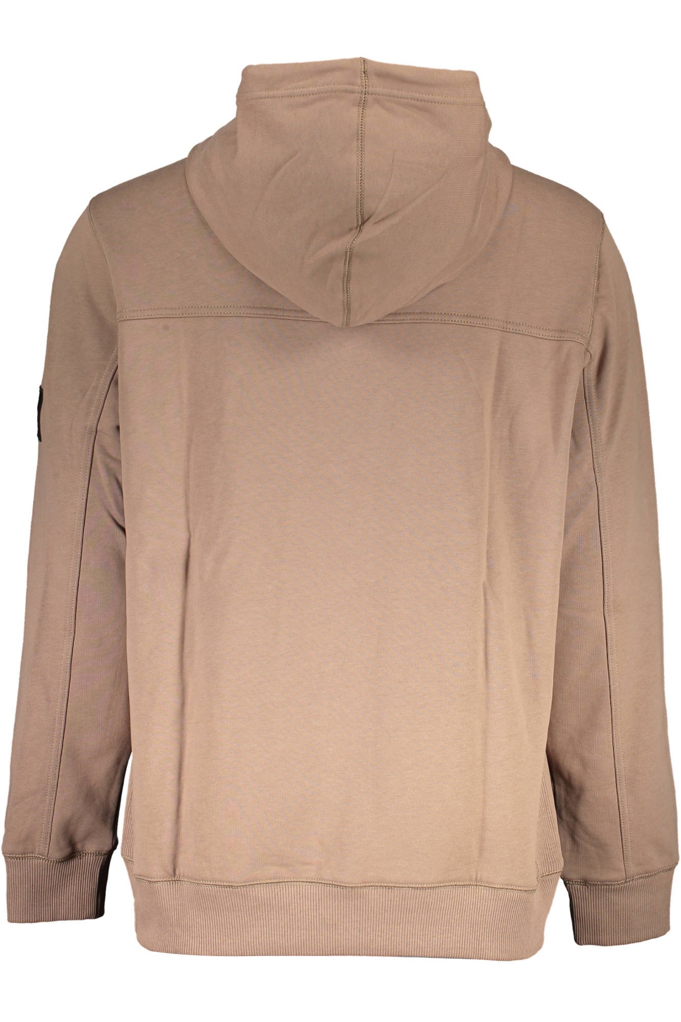 CALVIN KLEIN SWEATSHIRT WITHOUT ZIP MAN BROWN - Image 2