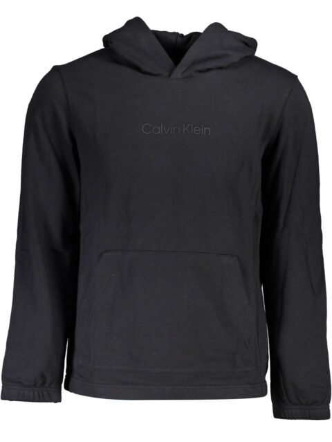 CALVIN KLEIN SWEATSHIRT WITHOUT ZIP BLACK MAN