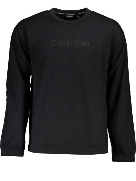 CALVIN KLEIN SWEATSHIRT WITHOUT ZIP BLACK MAN