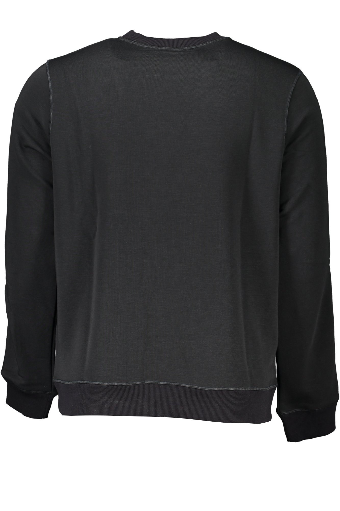 CALVIN KLEIN MEN'S BLACK ZIPLESS SWEATSHIRT - Image 2