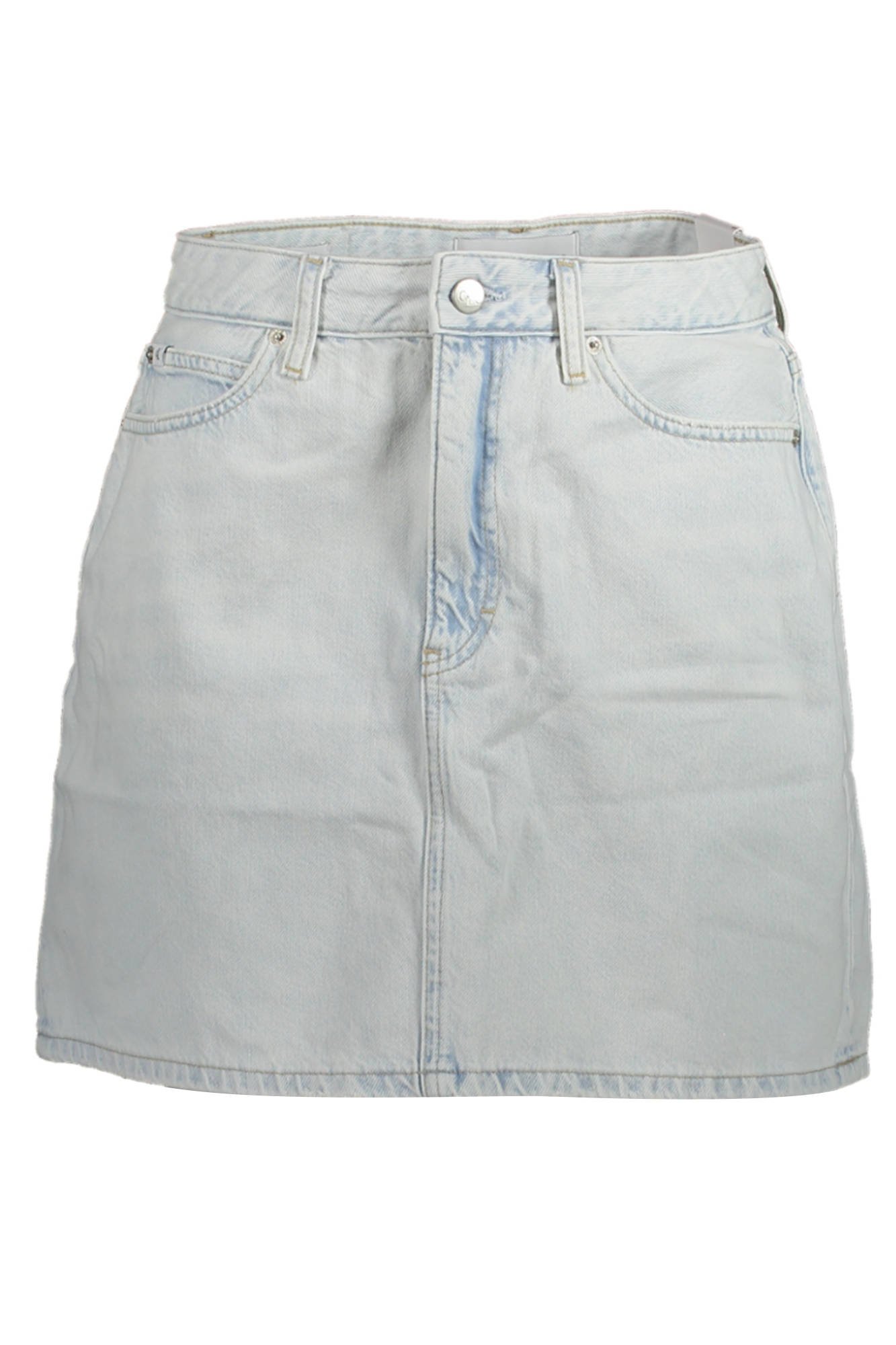CALVIN KLEIN WOMEN'S LIGHT BLUE SHORT SKIRT