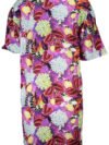 CAVALLI CLASS WOMEN'S SHORT DRESS PURPLE
