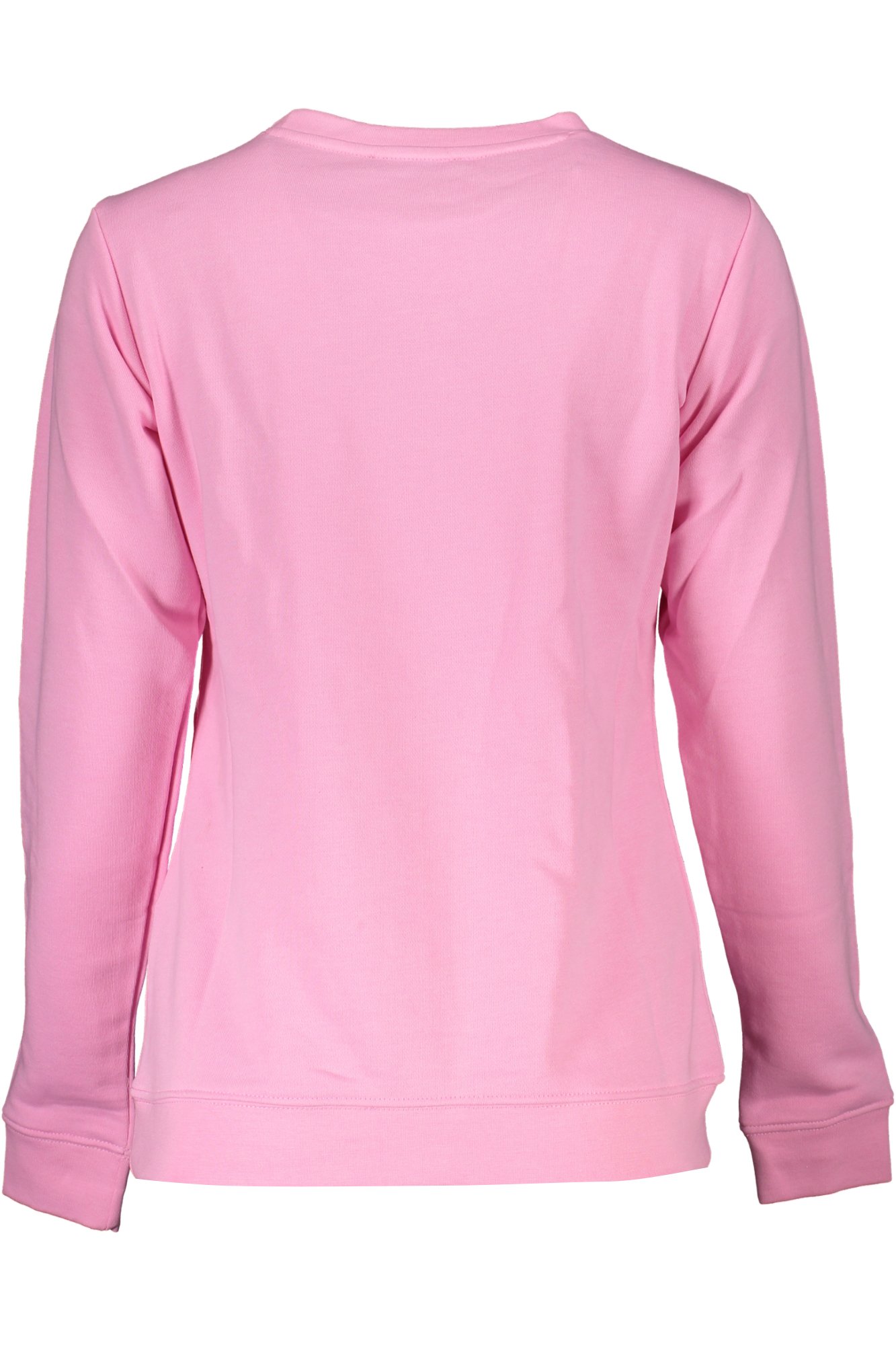 CAVALLI CLASS WOMEN'S PINK SWEATSHIRT WITHOUT ZIP