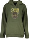 CAVALLI CLASS WOMEN'S ZIPLESS SWEATSHIRT GREEN