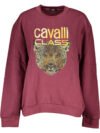 CAVALLI CLASS WOMEN'S SWEATSHIRT WITHOUT ZIP PURPLE