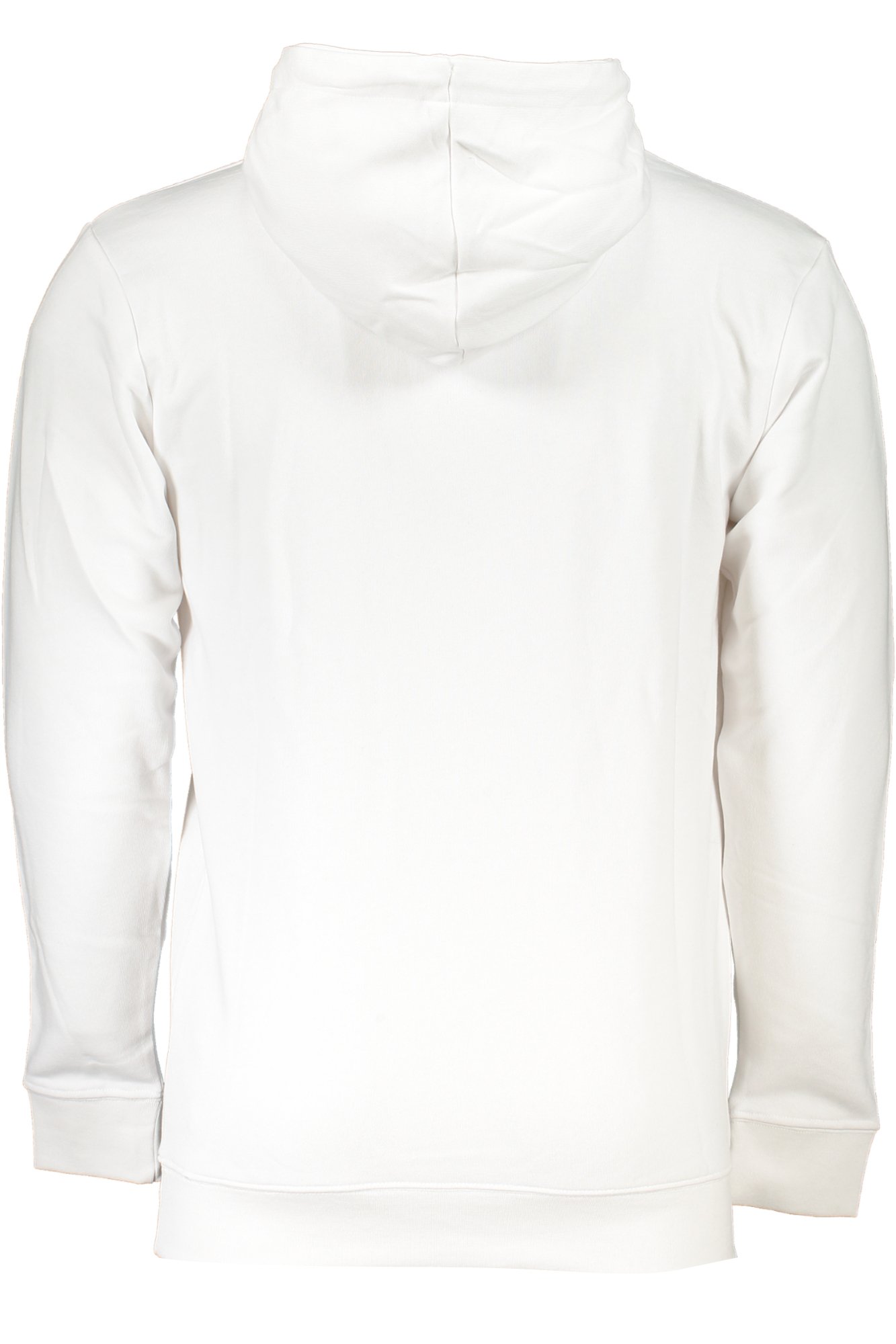 CAVALLI CLASS MEN'S WHITE ZIPLESS SWEATSHIRT - Image 2