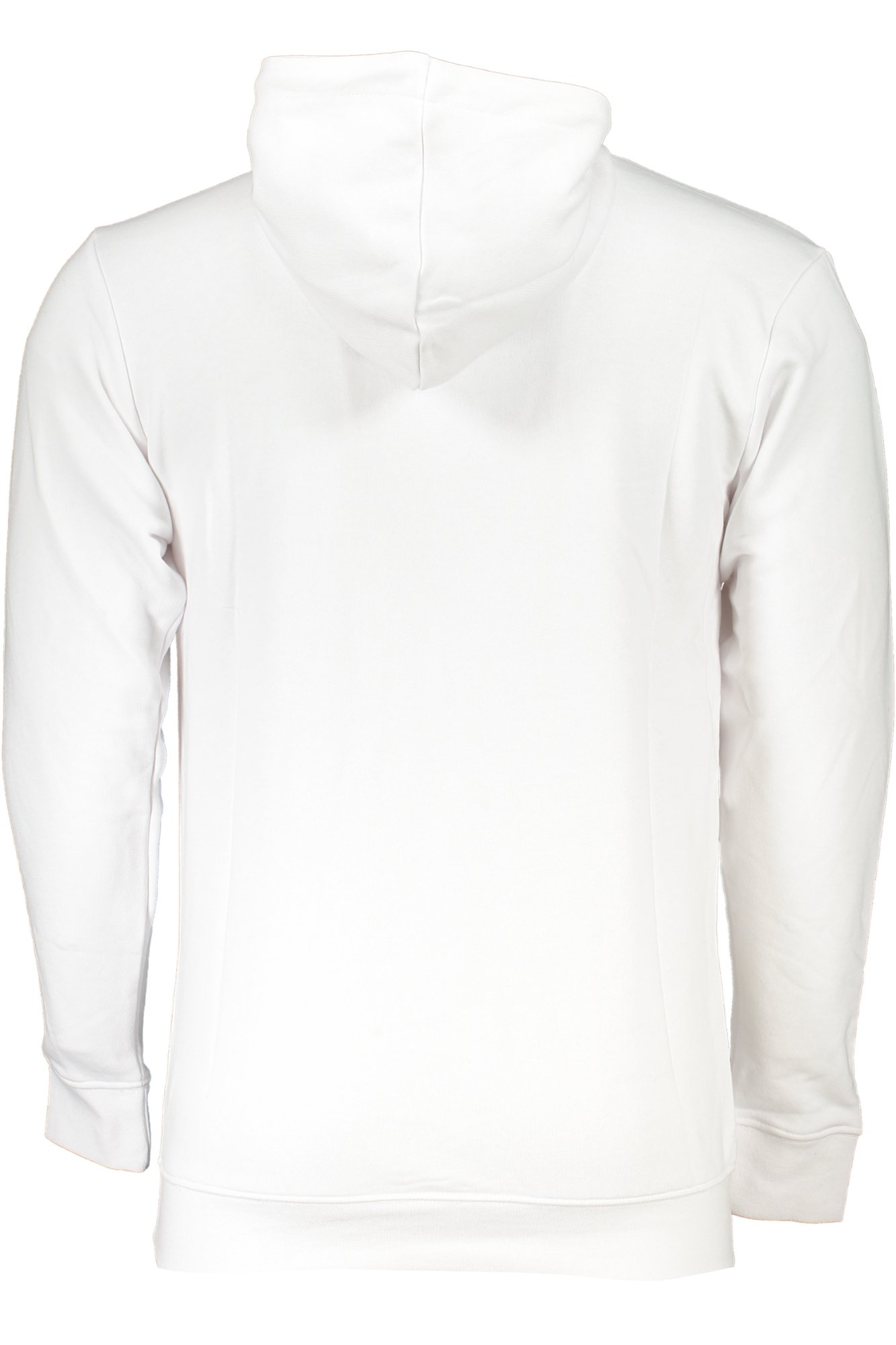 CAVALLI CLASS MEN'S WHITE ZIPLESS SWEATSHIRT - Image 2
