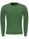 CAVALLI CLASS GREEN MEN'S SWEATER