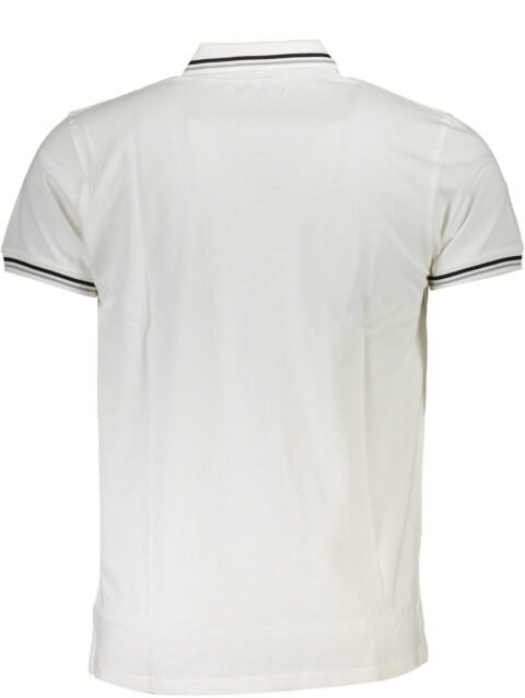 CAVALLI CLASS POLO SHORT SLEEVE MAN WHITE