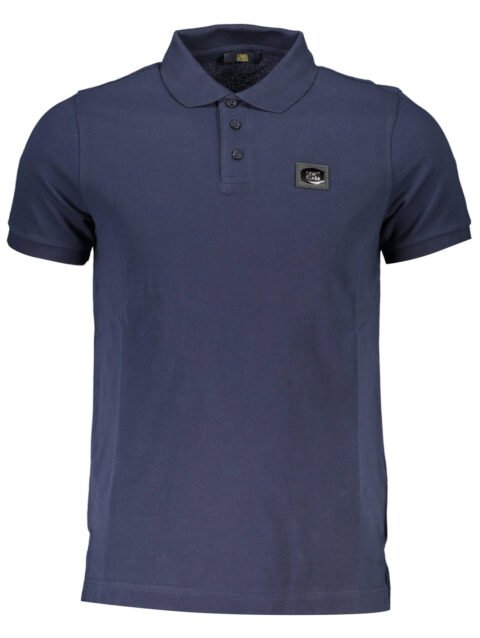 CAVALLI CLASS POLO SHORT SLEEVE MAN BLUE
