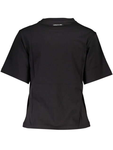 CAVALLI CLASS T-SHIRT SHORT SLEEVE WOMAN BLACK