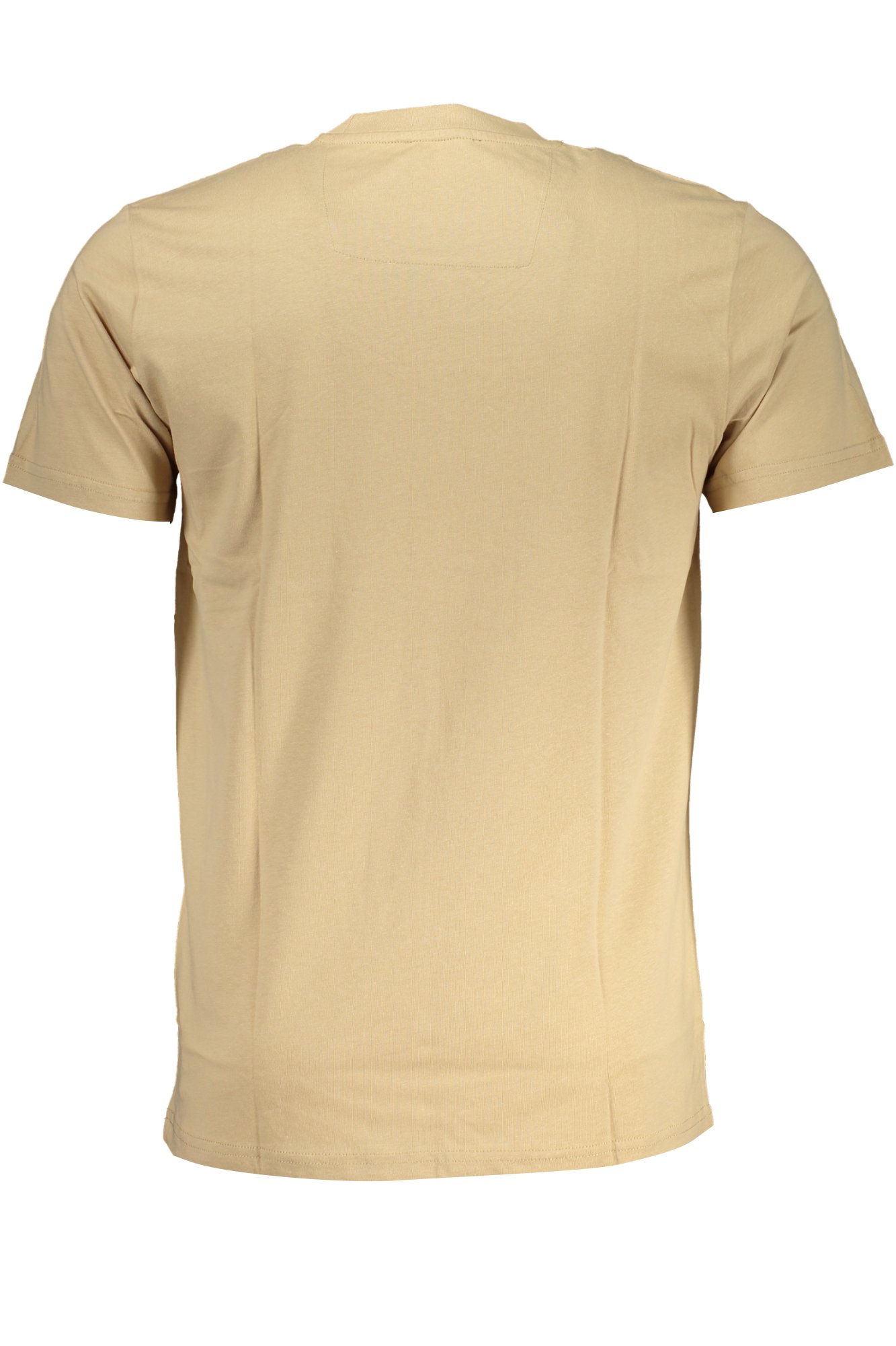 CAVALLI CLASS MEN'S SHORT SLEEVED T-SHIRT BEIGE - Image 2