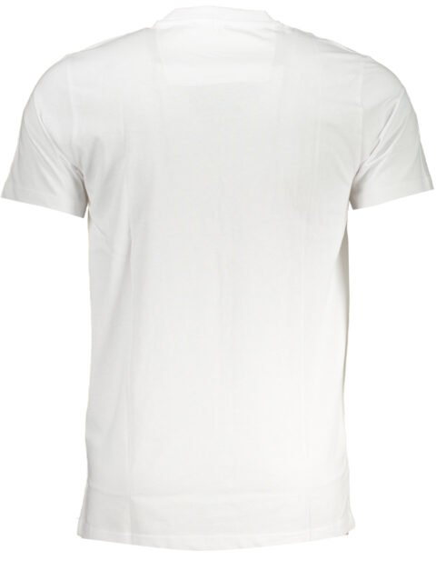 CAVALLI CLASS MEN'S SHORT SLEEVED T-SHIRT WHITE