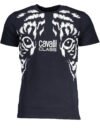 CAVALLI CLASS MEN'S SHORT SLEEVED T-SHIRT BLUE