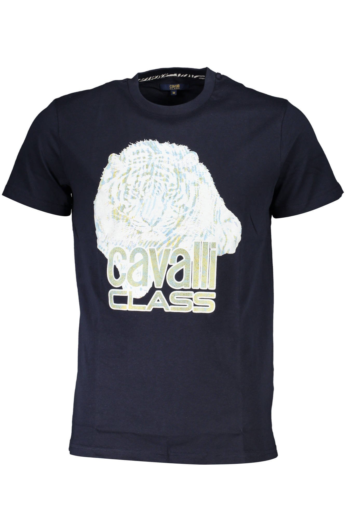 CAVALLI CLASS T-SHIRT SHORT SLEEVE MAN BLUE