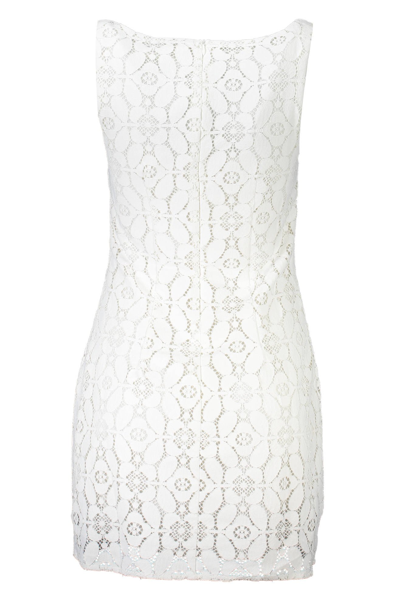DESIGUAL WOMEN'S SHORT DRESS WHITE - Image 2