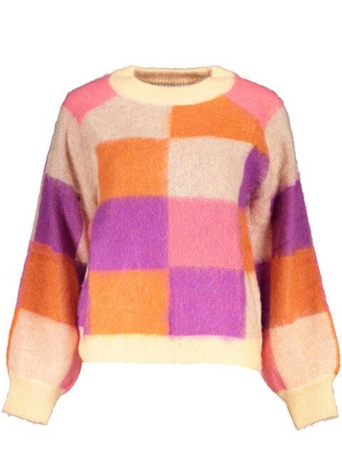 DESIGUAL PINK WOMEN'S SWEATER