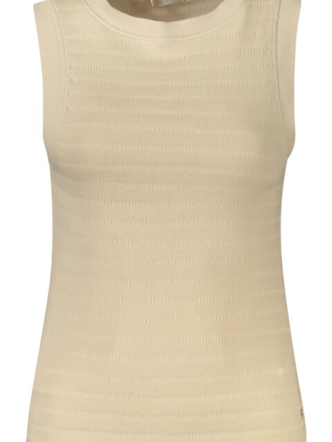 GUESS JEANS WOMEN'S TANK TOP BEIGE